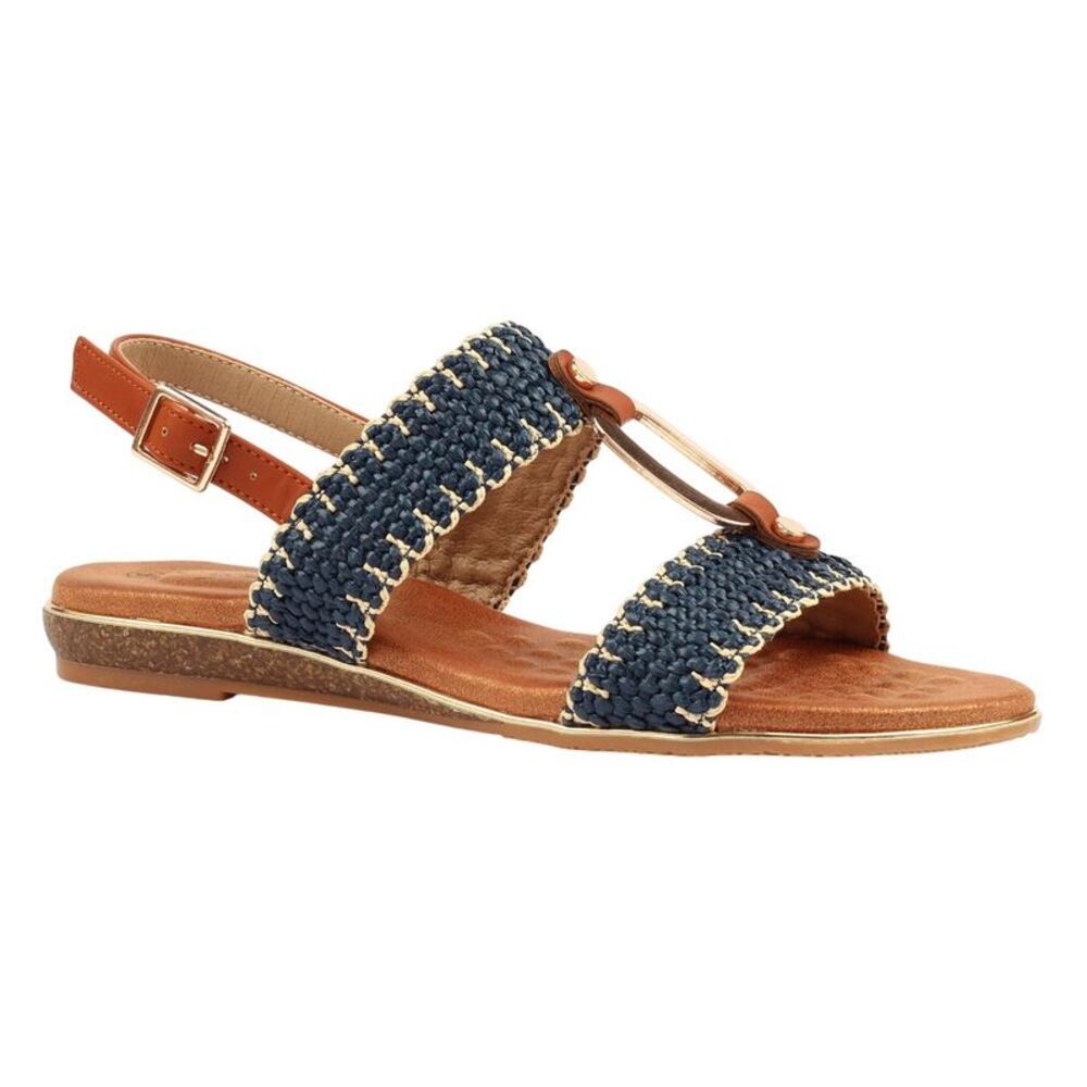 Lunar Womens/Ladies Jules Sandals / Navy